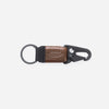 Leather Keychain Clip Side View