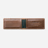 Leather Money Clip Opened