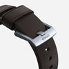 Active strap pro heinen leather classic brown silver hardware 