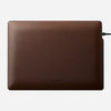MacBook Pro Laptop Sleeve Horween Leather Angled Front View 16-inch
