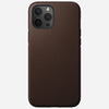 Rugged case horween leather rustic brown iphone 12 pro max   