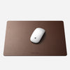 Horween Leather Mousepad Rustic Brown 16-inch