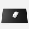 Horween Leather Mousepad Black 16-inch Angled