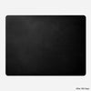 Horween Leather Mousepad Black 16-inch Front