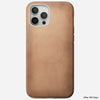 Rugged case magsafe horween leather natural iphone 12 pro max   